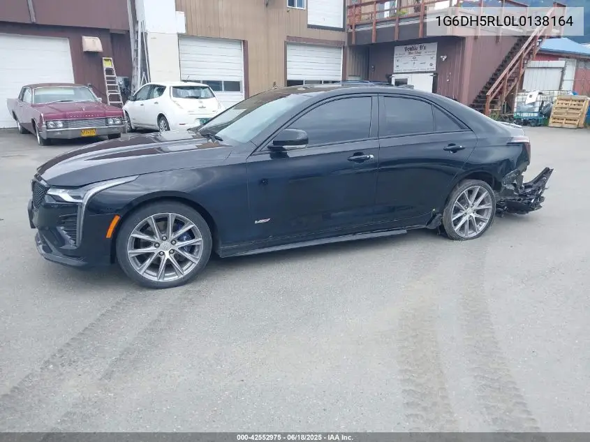 2020 Cadillac Ct4 V-Series VIN: 1G6DH5RL0L0138164 Lot: 42552975