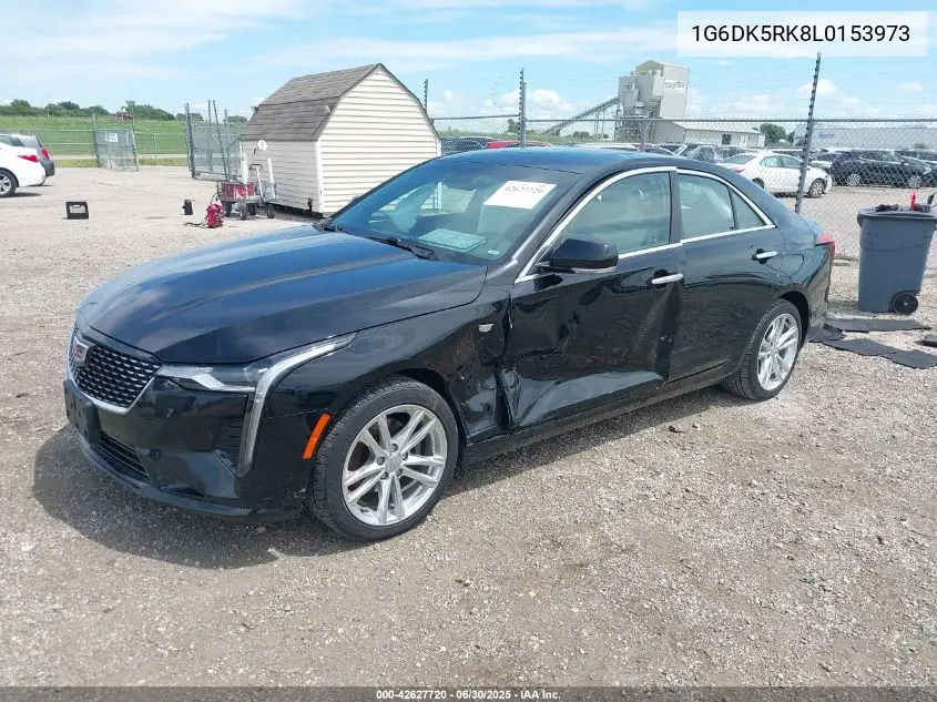 2020 Cadillac Ct4 Luxury VIN: 1G6DK5RK8L0153973 Lot: 42627720