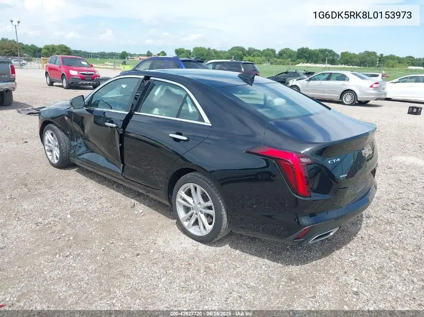 2020 Cadillac Ct4 Luxury VIN: 1G6DK5RK8L0153973 Lot: 42627720