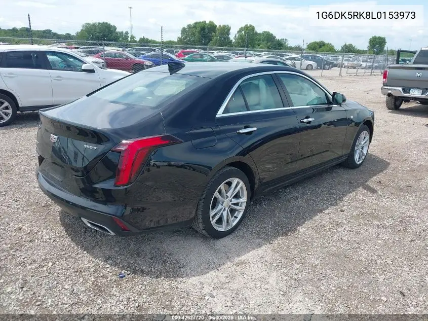2020 Cadillac Ct4 Luxury VIN: 1G6DK5RK8L0153973 Lot: 42627720