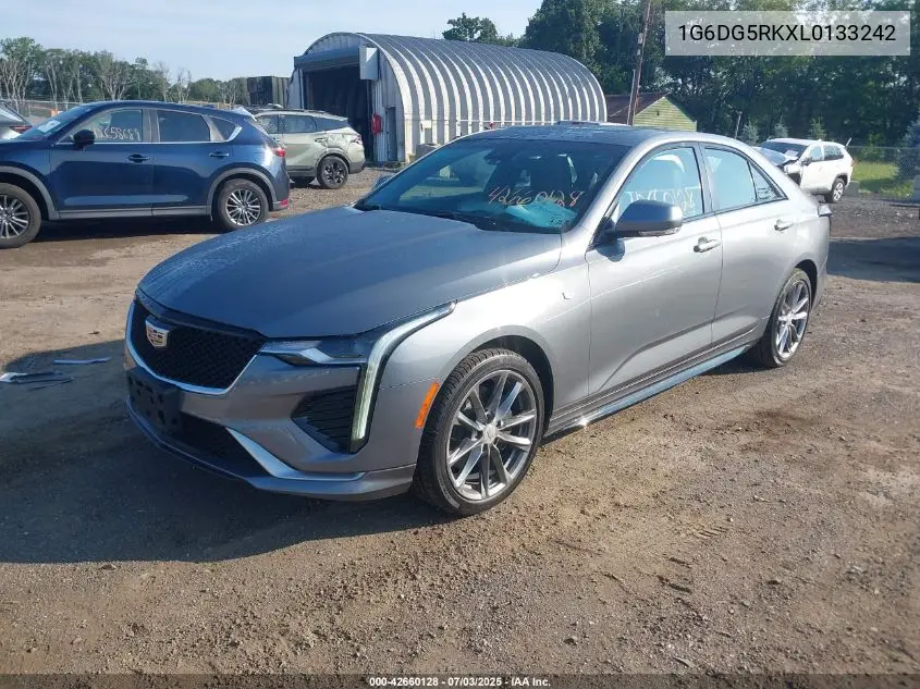 2020 Cadillac Ct4 Sport VIN: 1G6DG5RKXL0133242 Lot: 42660128
