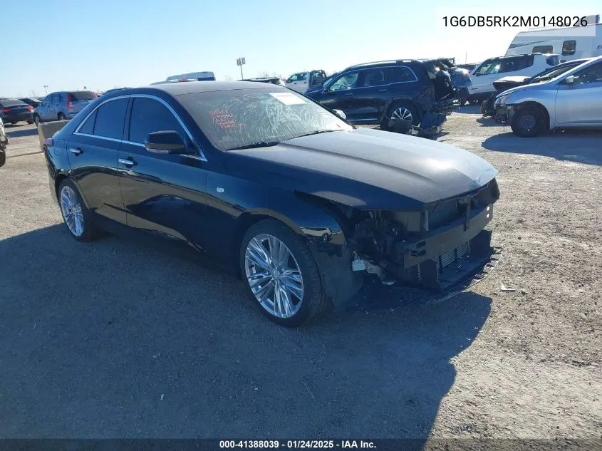 2021 Cadillac Ct4 Premium Luxury VIN: 1G6DB5RK2M0148026 Lot: 41388039