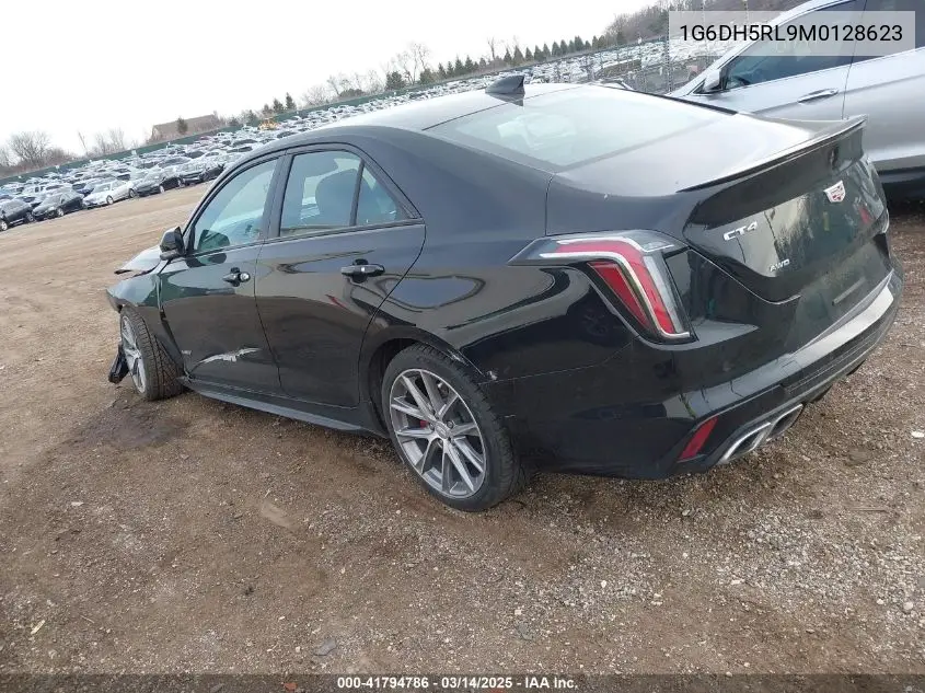 2021 Cadillac Ct4 V-Series VIN: 1G6DH5RL9M0128623 Lot: 41794786