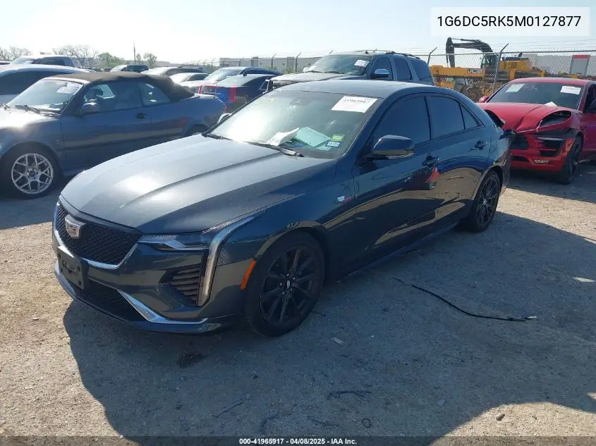 2021 Cadillac Ct4 Sport VIN: 1G6DC5RK5M0127877 Lot: 41965917