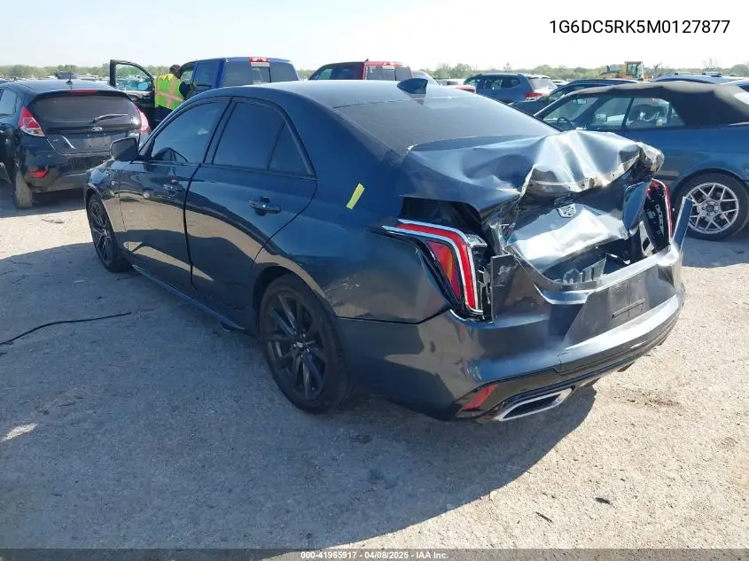 2021 Cadillac Ct4 Sport VIN: 1G6DC5RK5M0127877 Lot: 41965917