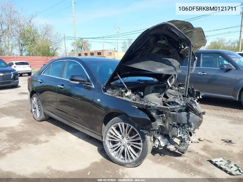 2021 Cadillac Ct4 Premium Luxury VIN: 1G6DF5RK8M0121711 Lot: 42197628