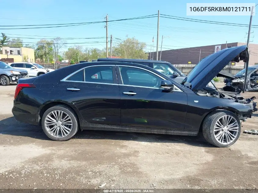 2021 Cadillac Ct4 Premium Luxury VIN: 1G6DF5RK8M0121711 Lot: 42197628