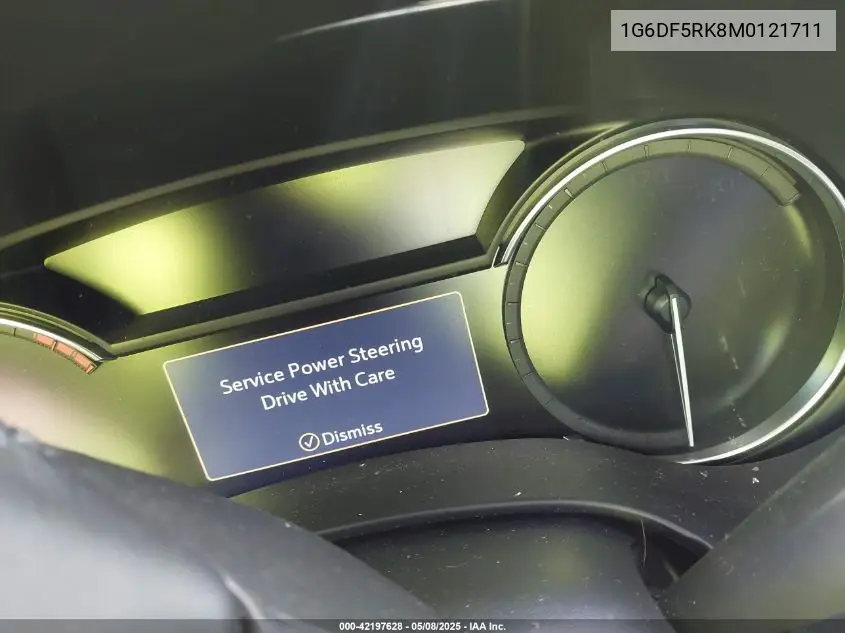 2021 Cadillac Ct4 Premium Luxury VIN: 1G6DF5RK8M0121711 Lot: 42197628