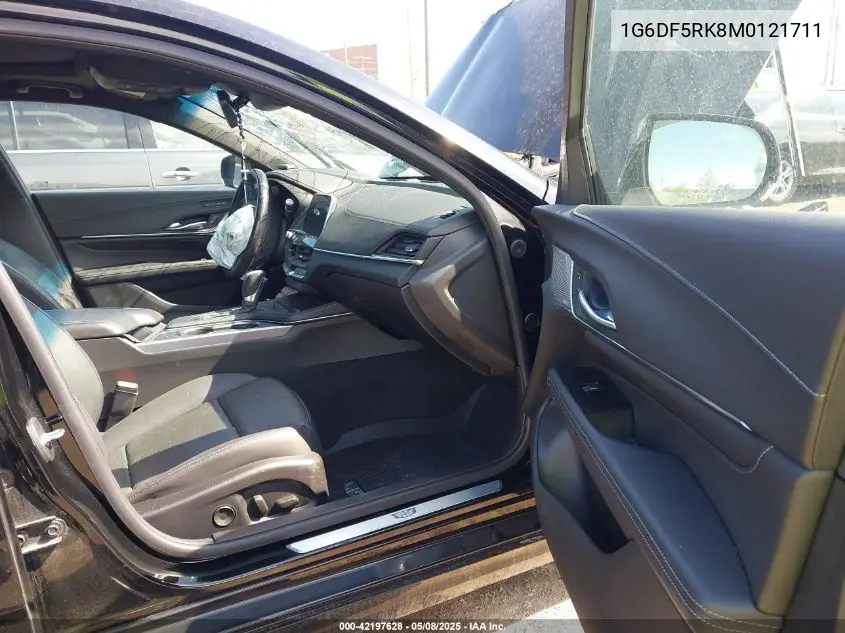 2021 Cadillac Ct4 Premium Luxury VIN: 1G6DF5RK8M0121711 Lot: 42197628