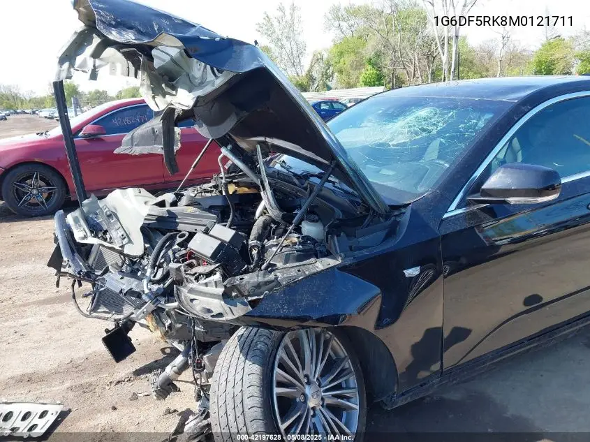 2021 Cadillac Ct4 Premium Luxury VIN: 1G6DF5RK8M0121711 Lot: 42197628