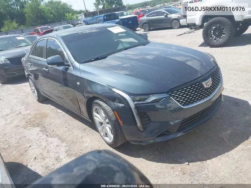 2021 Cadillac Ct4 Luxury VIN: 1G6DJ5RKXM0116976 Lot: 42568828