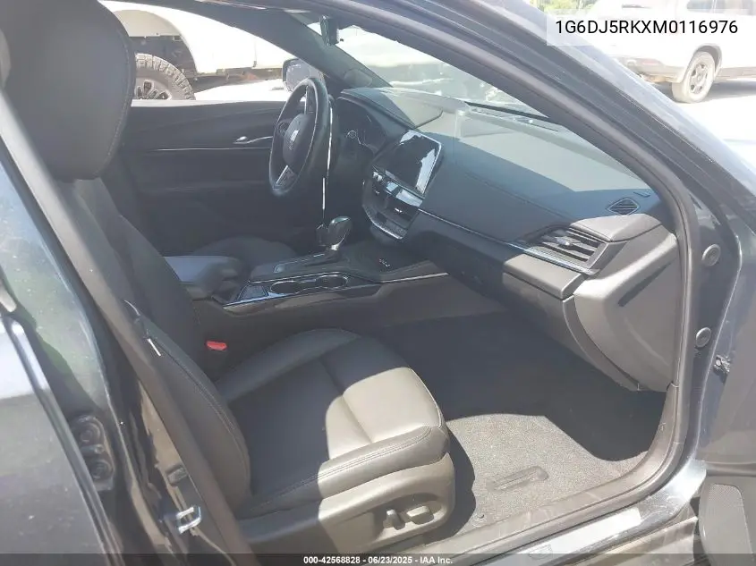 2021 Cadillac Ct4 Luxury VIN: 1G6DJ5RKXM0116976 Lot: 42568828