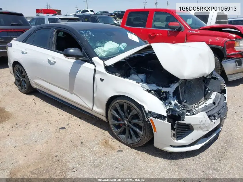 2023 Cadillac Ct4 Sport VIN: 1G6DC5RKXP0105913 Lot: 42495490