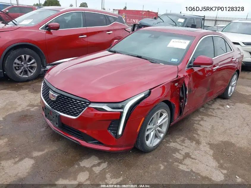 2023 Cadillac Ct4 Luxury VIN: 1G6DJ5RK7P0128328 Lot: 42591638