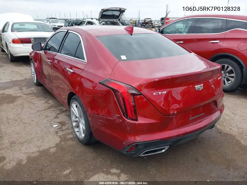 2023 Cadillac Ct4 Luxury VIN: 1G6DJ5RK7P0128328 Lot: 42591638