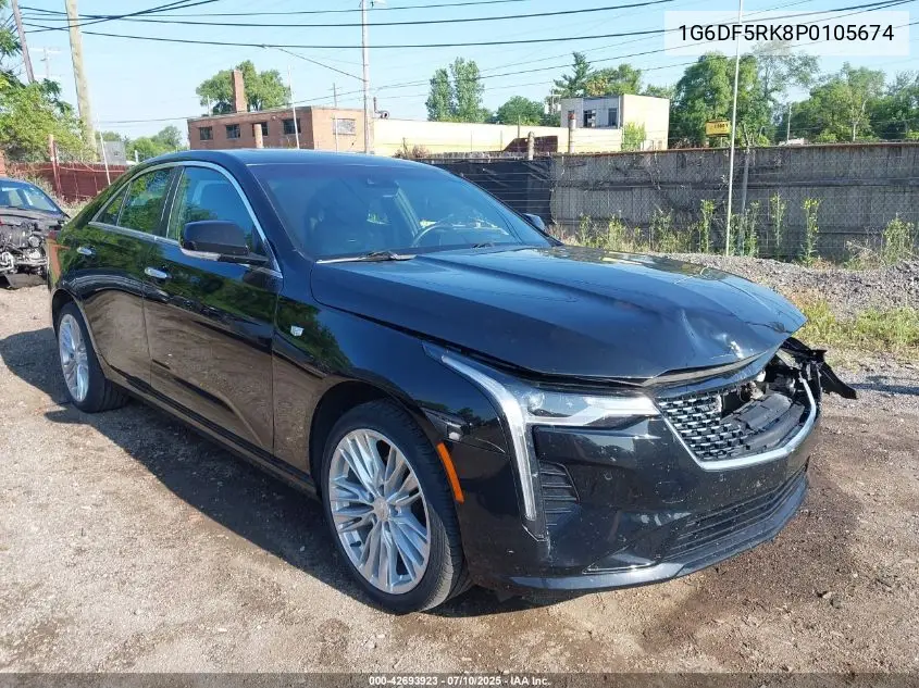 2023 Cadillac Ct4 Premium Luxury VIN: 1G6DF5RK8P0105674 Lot: 42693923