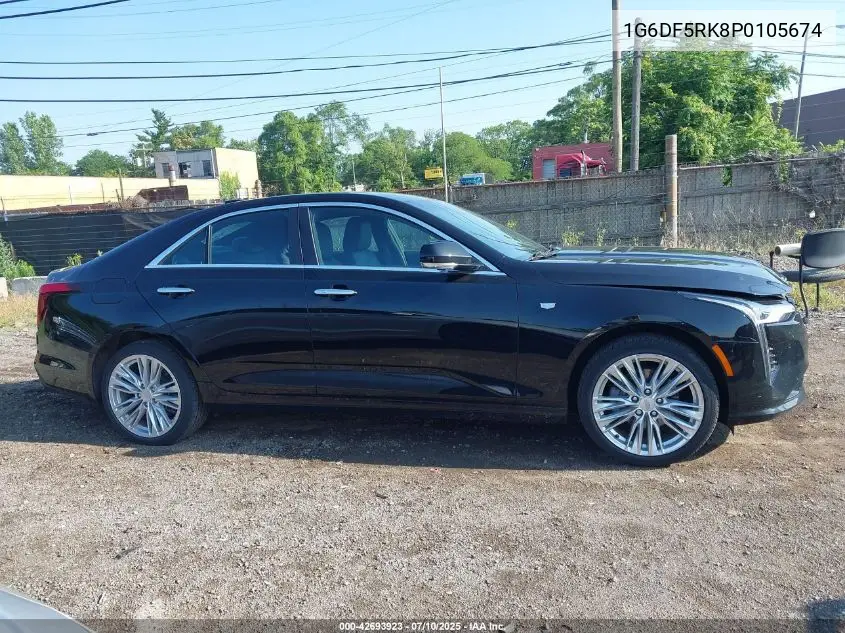 2023 Cadillac Ct4 Premium Luxury VIN: 1G6DF5RK8P0105674 Lot: 42693923