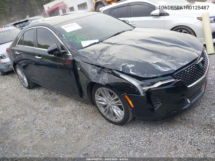 2024 Cadillac Ct4 Premium Luxury VIN: 1G6DB5RK1R0125487 Lot: 41922131