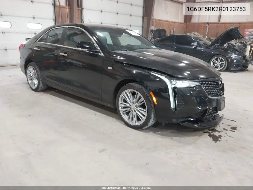 2024 Cadillac Ct4 Premium Luxury VIN: 1G6DF5RK2R0123753 Lot: 42482648