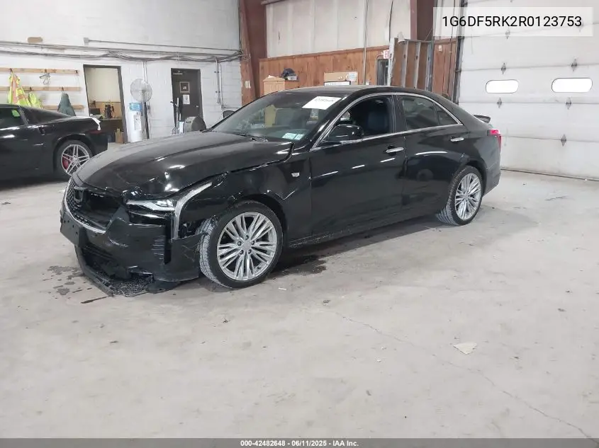 2024 Cadillac Ct4 Premium Luxury VIN: 1G6DF5RK2R0123753 Lot: 42482648