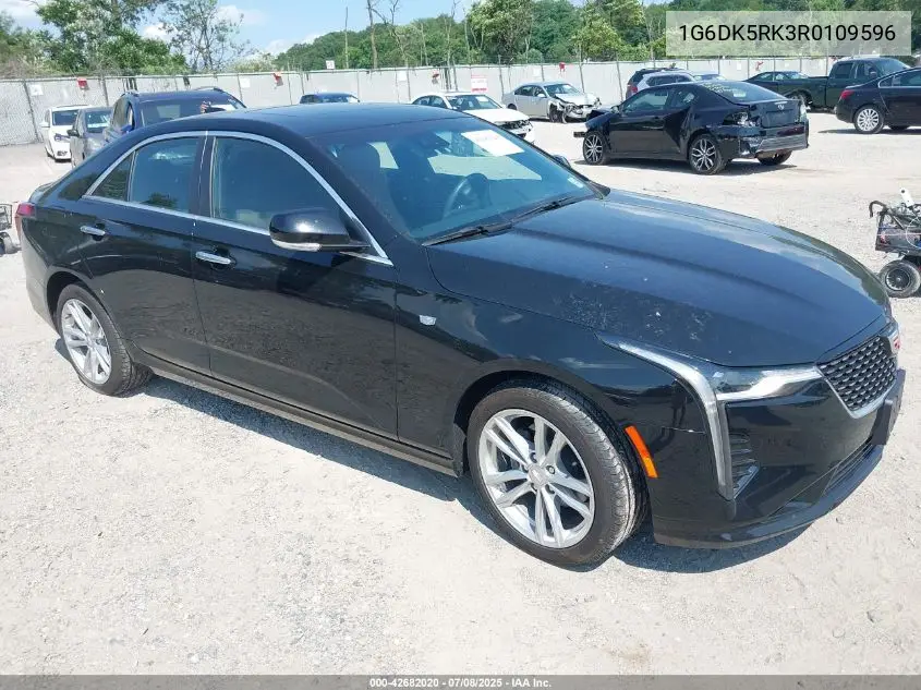 2024 Cadillac Ct4 Luxury VIN: 1G6DK5RK3R0109596 Lot: 42682020