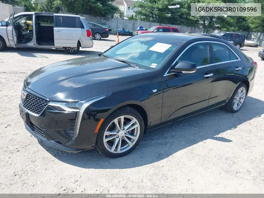 2024 Cadillac Ct4 Luxury VIN: 1G6DK5RK3R0109596 Lot: 42682020