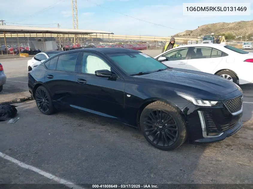 2020 Cadillac Ct5 Luxury VIN: 1G6DM5RK5L0131469 Lot: 41808649