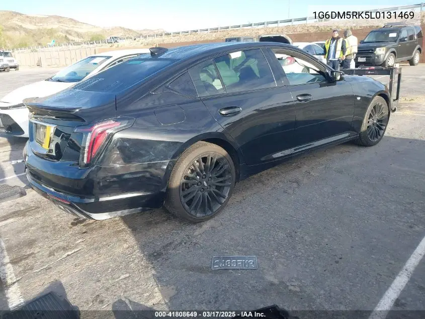 2020 Cadillac Ct5 Luxury VIN: 1G6DM5RK5L0131469 Lot: 41808649