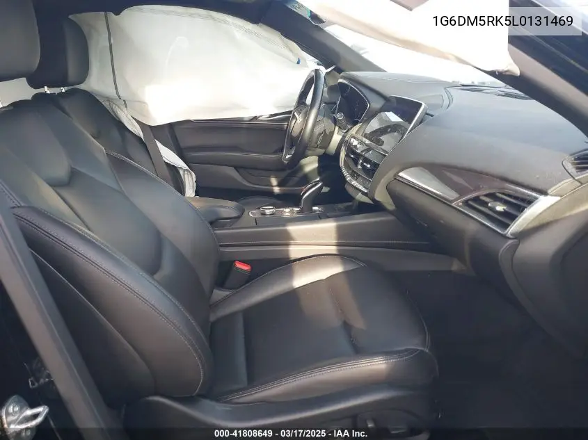 2020 Cadillac Ct5 Luxury VIN: 1G6DM5RK5L0131469 Lot: 41808649