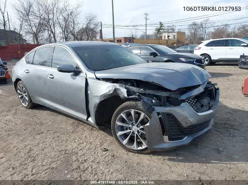 2020 Cadillac Ct5 Premium Luxury VIN: 1G6DT5RK8L0127953 Lot: 41817446