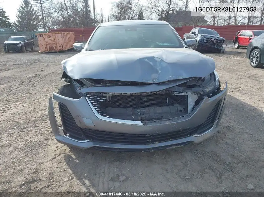 2020 Cadillac Ct5 Premium Luxury VIN: 1G6DT5RK8L0127953 Lot: 41817446