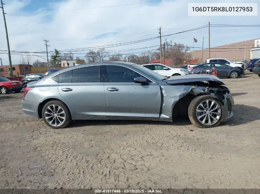 2020 Cadillac Ct5 Premium Luxury VIN: 1G6DT5RK8L0127953 Lot: 41817446