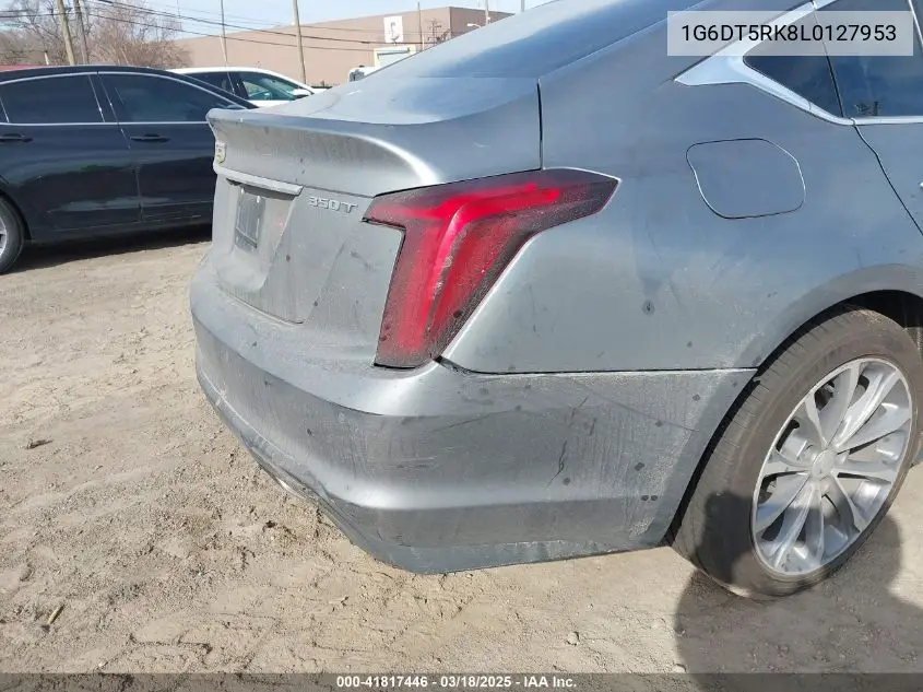 2020 Cadillac Ct5 Premium Luxury VIN: 1G6DT5RK8L0127953 Lot: 41817446