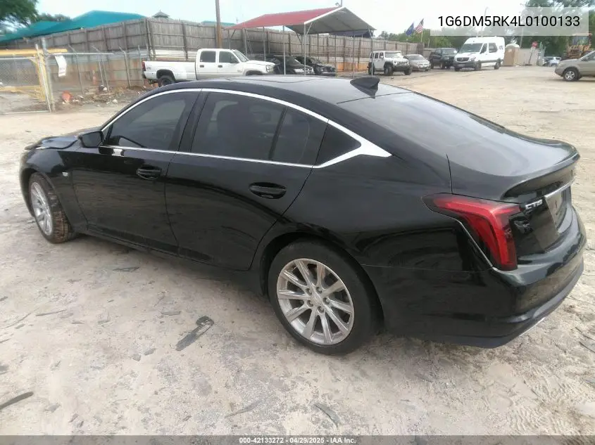 2020 Cadillac Ct5 Luxury VIN: 1G6DM5RK4L0100133 Lot: 42133272