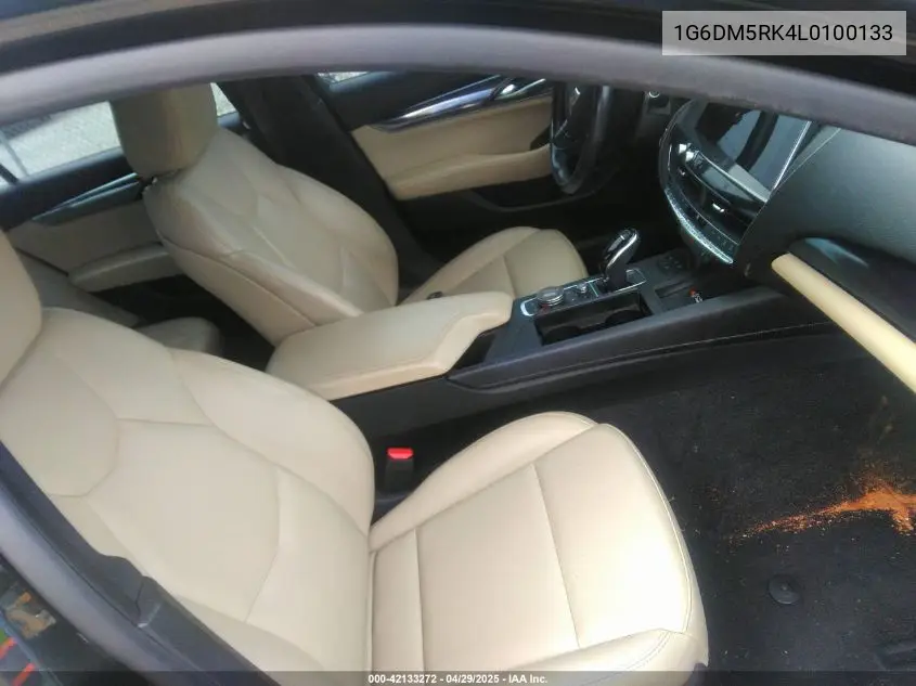 2020 Cadillac Ct5 Luxury VIN: 1G6DM5RK4L0100133 Lot: 42133272