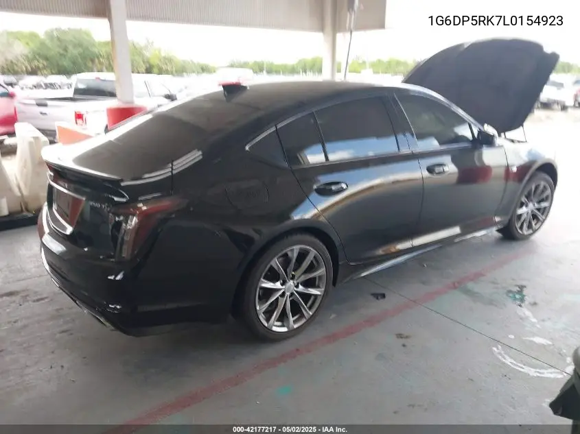 2020 Cadillac Ct5 Sport VIN: 1G6DP5RK7L0154923 Lot: 42177217