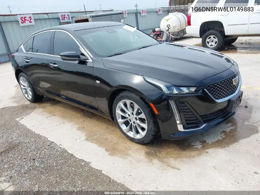 2020 Cadillac Ct5 Premium Luxury VIN: 1G6DN5RW6L0149883 Lot: 42344019