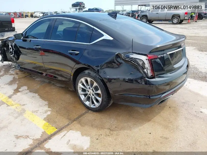 2020 Cadillac Ct5 Premium Luxury VIN: 1G6DN5RW6L0149883 Lot: 42344019