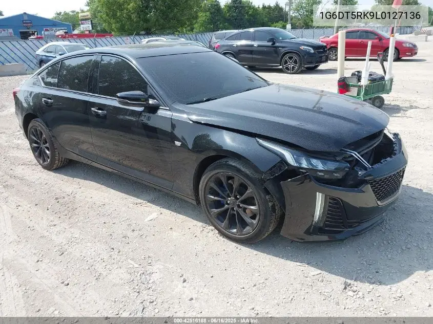 2020 Cadillac Ct5 Premium Luxury VIN: 1G6DT5RK9L0127136 Lot: 42516188