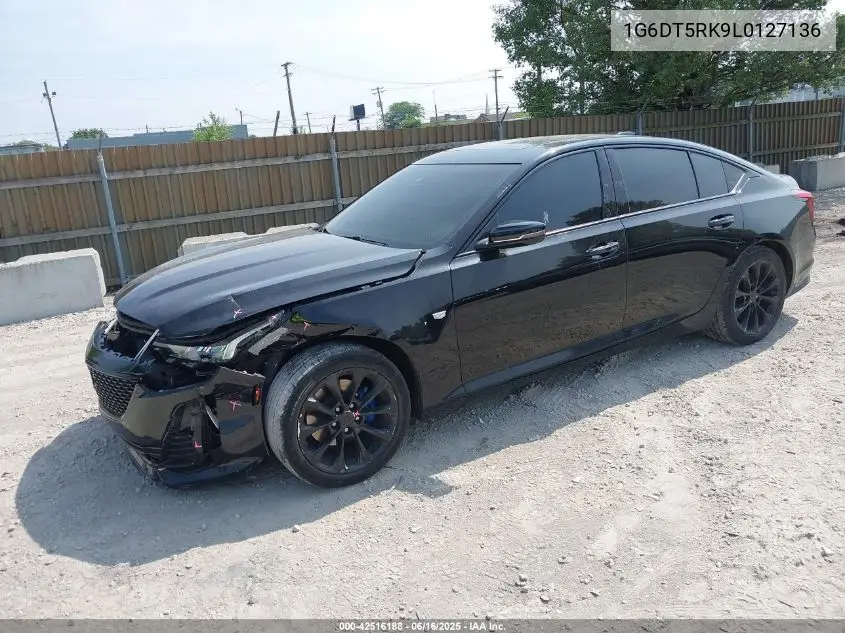 2020 Cadillac Ct5 Premium Luxury VIN: 1G6DT5RK9L0127136 Lot: 42516188