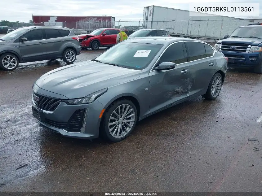 2020 Cadillac Ct5 Premium Luxury VIN: 1G6DT5RK9L0113561 Lot: 42589763