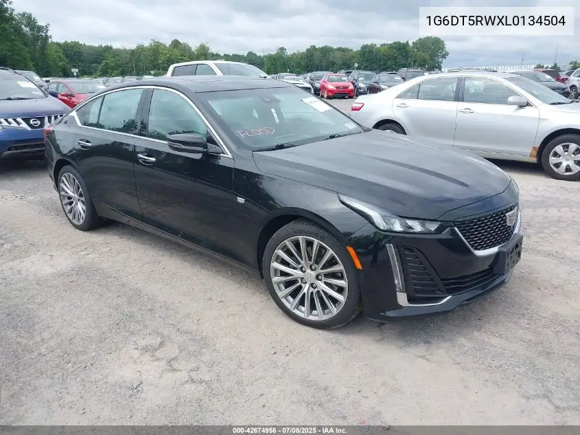 2020 Cadillac Ct5 Premium Luxury VIN: 1G6DT5RWXL0134504 Lot: 42674956