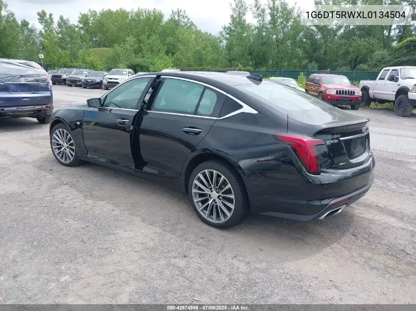 2020 Cadillac Ct5 Premium Luxury VIN: 1G6DT5RWXL0134504 Lot: 42674956