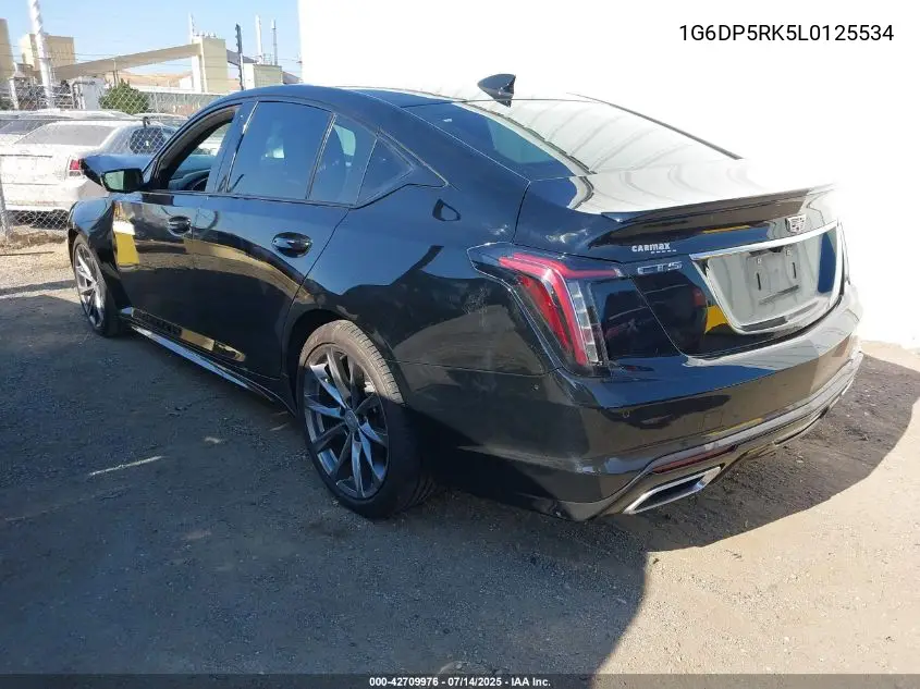 2020 Cadillac Ct5 Sport VIN: 1G6DP5RK5L0125534 Lot: 42709976