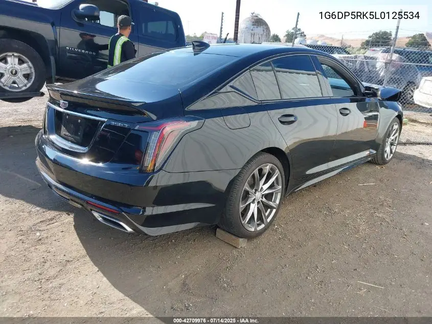 2020 Cadillac Ct5 Sport VIN: 1G6DP5RK5L0125534 Lot: 42709976