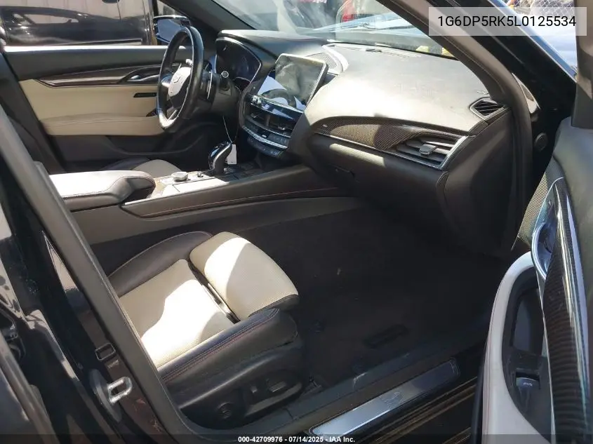 2020 Cadillac Ct5 Sport VIN: 1G6DP5RK5L0125534 Lot: 42709976