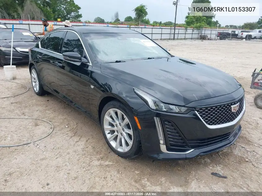 2020 Cadillac Ct5 Luxury VIN: 1G6DM5RK1L0153307 Lot: 42710383