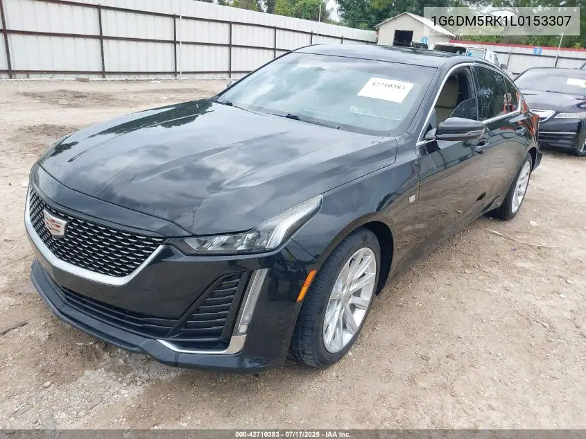 2020 Cadillac Ct5 Luxury VIN: 1G6DM5RK1L0153307 Lot: 42710383