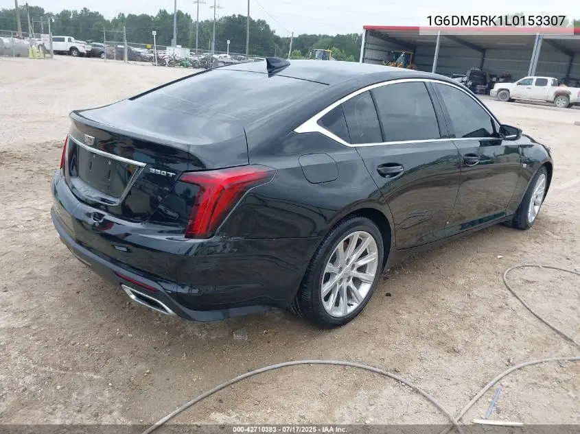 2020 Cadillac Ct5 Luxury VIN: 1G6DM5RK1L0153307 Lot: 42710383