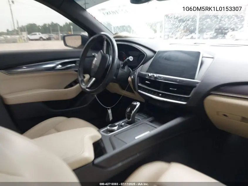 2020 Cadillac Ct5 Luxury VIN: 1G6DM5RK1L0153307 Lot: 42710383